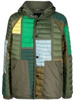 Moncler Grenoble veste à design à empiècements - Vert - thumbnail