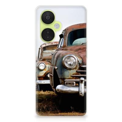 OnePlus Nord CE 3 Lite | Siliconen hoesje | met foto Vintage Auto