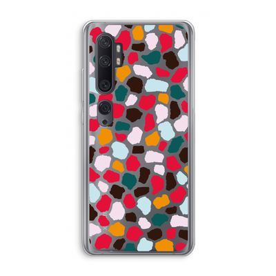 Colored Giraffe: Xiaomi Mi Note 10 Transparant Hoesje