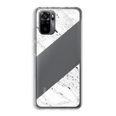 Biggest stripe: Xiaomi Redmi Note 10 Pro Transparant Hoesje