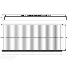 Interieurfilter LA74
