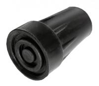 Kruk- en stokdoppen 16mm zwart - thumbnail
