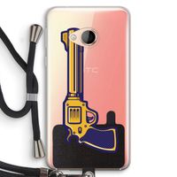 Pew Pew Pew: HTC U Play Transparant Hoesje met koord