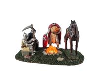 Halloweenminiatuur Cursed Campfire 14x22x11 cm - Lemax