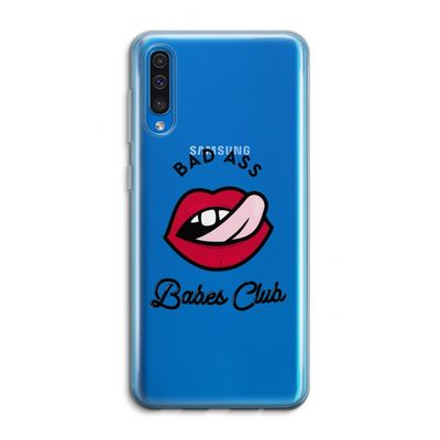 Badass Babes Club: Samsung Galaxy A50 Transparant Hoesje