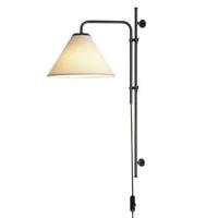 Marset Funiculí A Fabric wandlamp zwart-zand