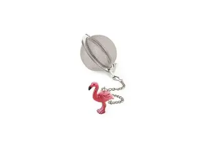 Thee ei met flamingo