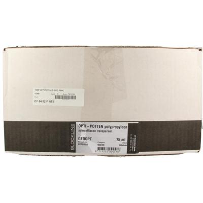 Blockland Tabletflacon optipot helder gedopt 75ml