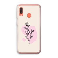 Roses are red: Samsung Galaxy A20e Transparant Hoesje Roses are red: Samsung Galaxy A20e Transparant Hoesje