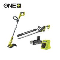 Ryobi RY18LT18HTA-120 | ONE+ 18V Accu Heggenschaar en 30cm Grastrimmer combokit | incl. 1x 2.0Ah accu 5133005619 - thumbnail