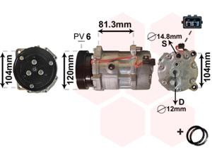 Van Wezel Airco compressor 5800K172