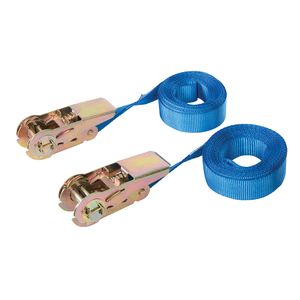 Silverline Eindeloze ratel spanband, 2 pk. | 5m x 25 mm, vermogen 500 kg - capaciteit 1000 kg - 566269