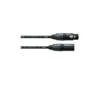 Cordial CPM 10 FM XLR Verbindingskabel [1x XLR-bus - 1x XLR-stekker] 10.00 m Zwart