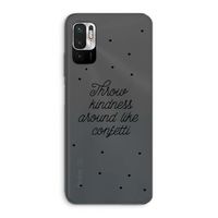 Confetti: Xiaomi Redmi Note 10 5G Transparant Hoesje