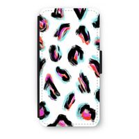 Cheetah color: iPhone 8 Plus Flip Hoesje