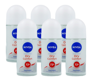 Nivea Dry Comfort Roll-on Voordeelverpakking