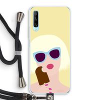 Ice cream: Huawei P Smart Pro Transparant Hoesje met koord