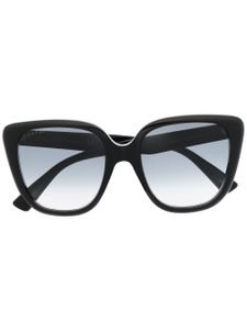 Gucci Eyewear lunettes de soleil à monture oversize - Noir