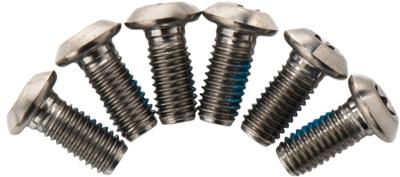 TRP Schrew set titanium 6 pcs.