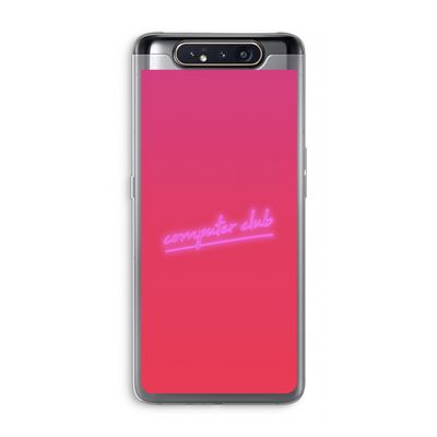 Vice Glow: Samsung Galaxy A80 Transparant Hoesje