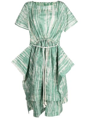 Toogood robe The Swimmer à motif abstrait - Vert