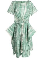 Toogood robe The Swimmer à motif abstrait - Vert