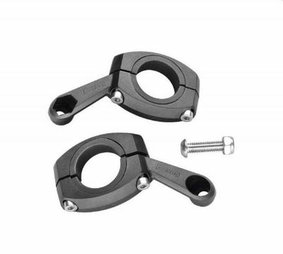 Busch & Muller Lamphaak b&m stuurbevestiging aluminium 25.4mm/31.8mm zwart