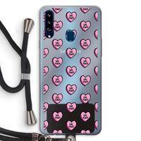 GIRL POWER: Samsung Galaxy A20s Transparant Hoesje met koord
