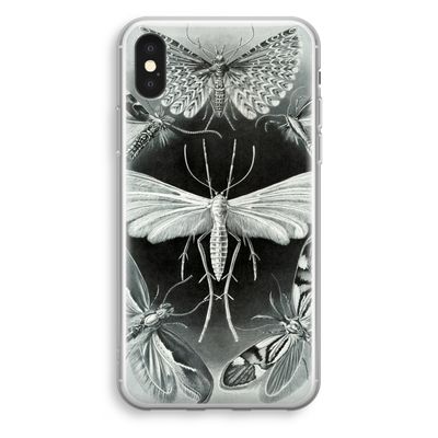 Haeckel Tineida: iPhone XS Transparant Hoesje