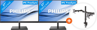 2x Philips 275E1S/00 + NewStar FPMA-D550DBLACK - thumbnail