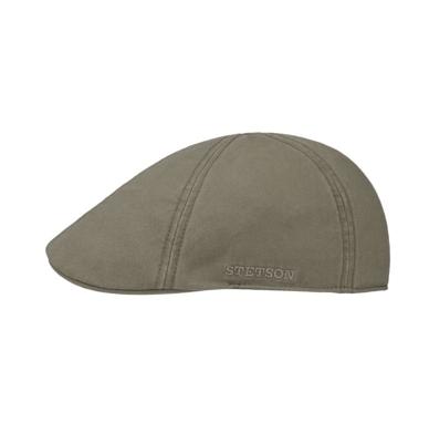 Stetson Texas Cotton Flatcap Army Green-57 / M Stetson Texas Cotton Flatcap Army Green-57 / M