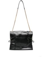 Lancel grand sac à bandoulière Billie en cuir - Noir