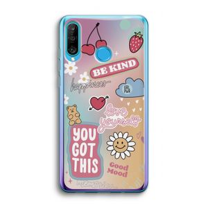 Positivity: Huawei P30 Lite Transparant Hoesje