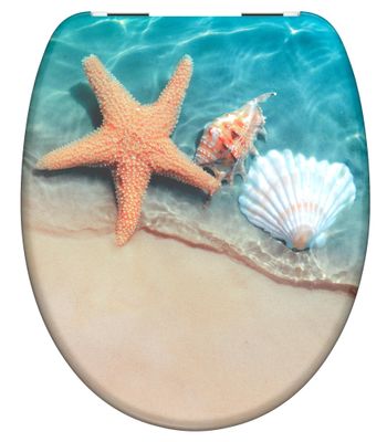 Schutte Duroplast WC-bril BEACH met soft-close
 82196
