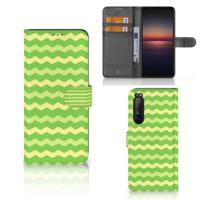Sony Xperia 1 II | Telefoon Hoesje | Waves Green