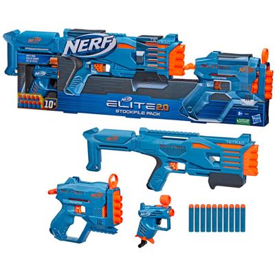 NERF Elite 2.0 Stockpile Pack blasters