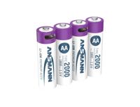 ROCKSHOX Oplaadbare aa batterijen - li-ion - incl. usb-c oplaadkabel - 4 stuks