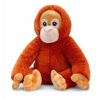 Pluche knuffel Orang Oetan aap/apen - 30 cm - Dieren knuffelbeesten - Apen - thumbnail