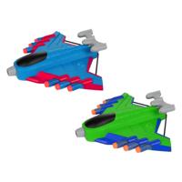 Toi-Toys Play out vliegtuig shooter met 16 foam pijlen