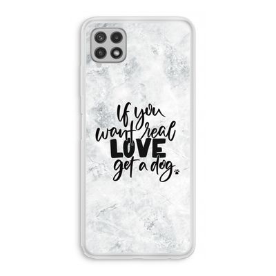Partner in crime: Samsung Galaxy A22 4G Transparant Hoesje