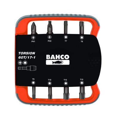 Bahco bits set 17pcs torsion | 60T/17-1