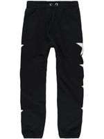 Palm Angels pantalon de jogging en coton à patch étoile - Noir Palm Angels pantalon de jogging en coton à patch étoile - Noir