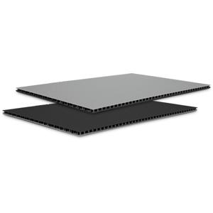 Adam Hall 0546BG SolidLite® plaat zwart/grijs 4.5 mm 2500 x 1250 mm (per stuk)