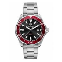Tag Heuer Aquaracer quartz 43 mm herenhorloge WAY101B.BA0746 - 43 mm / zwart