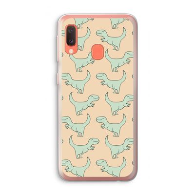 Dinos: Samsung Galaxy A20e Transparant Hoesje