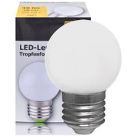 LED lamp E27 warm wit 2700K 1 Watt 48 lumen feestverlichting