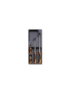 Beta Harde voorgevormde inzetbakken met assortiment gereedschap T204 - 024240204