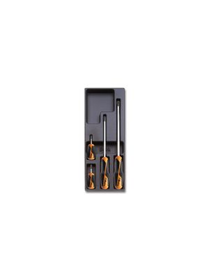 Beta Harde voorgevormde inzetbakken met assortiment gereedschap T204 - 024240204