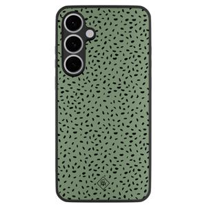 Samsung Galaxy S24 FE hoesje - Green confetti