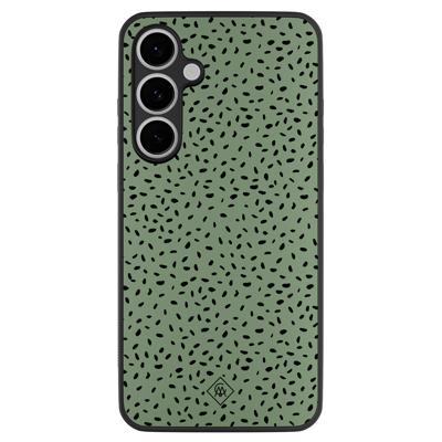 Samsung Galaxy S24 FE hoesje - Green confetti